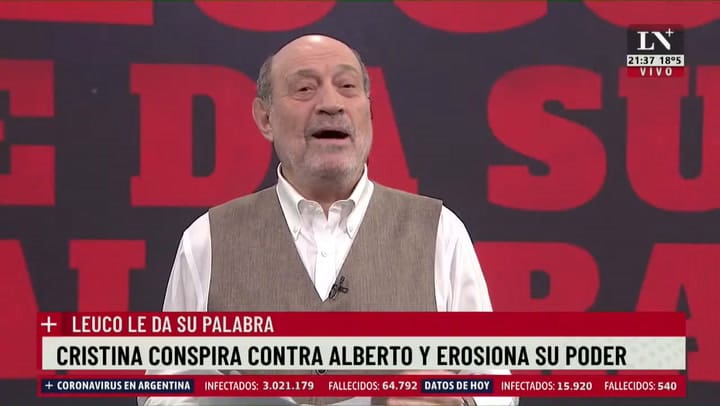 Alfredo Leuco: 'Nadie le hizo tanto daño a Alberto como Cristina'