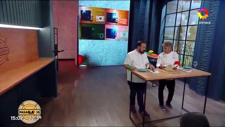 Es hijo de una italiana, se mofó de hacer salsas y quedó eliminado de Pasaplatos