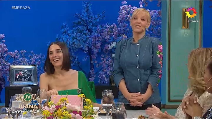 Jimena Monteverde revelo hace cuantos anos esta con su marido y Juana Viale la chicaneo: "Como Nuevediario"