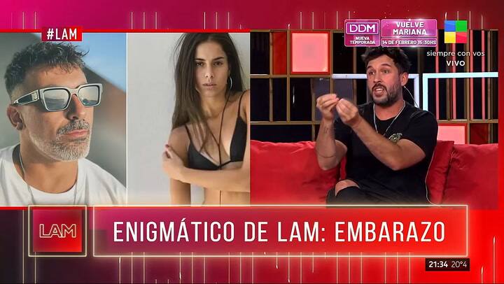 En LAM afirmaron que el Pocho Lavezzi sera papa por segunda vez