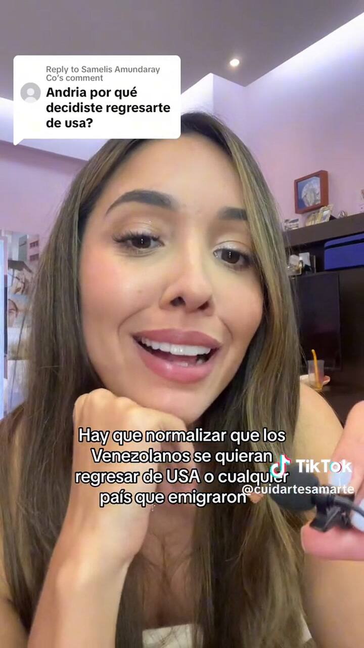 Viajó de Venezuela a EE.UU., pero regresó a su país y explica por qué fue su mejor elección