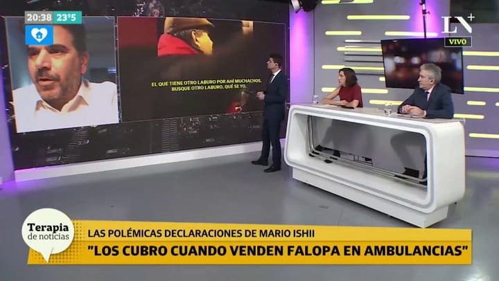 Ritondo sobre el video de Ishii: 'La política no puede cubrir a nadie que venda droga'