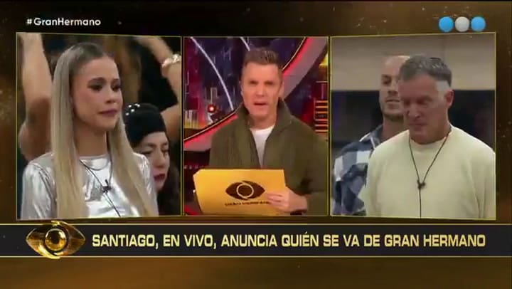 Noche de máxima tensión en Gran Hermano: Eduardo y Cinzia quedaron cara a cara y uno abandonó el juego