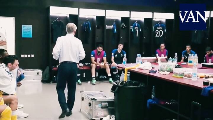 El genial discurso de Deschamps en el entretiempo de la final del Mundial - Fuente: La Vanguardia