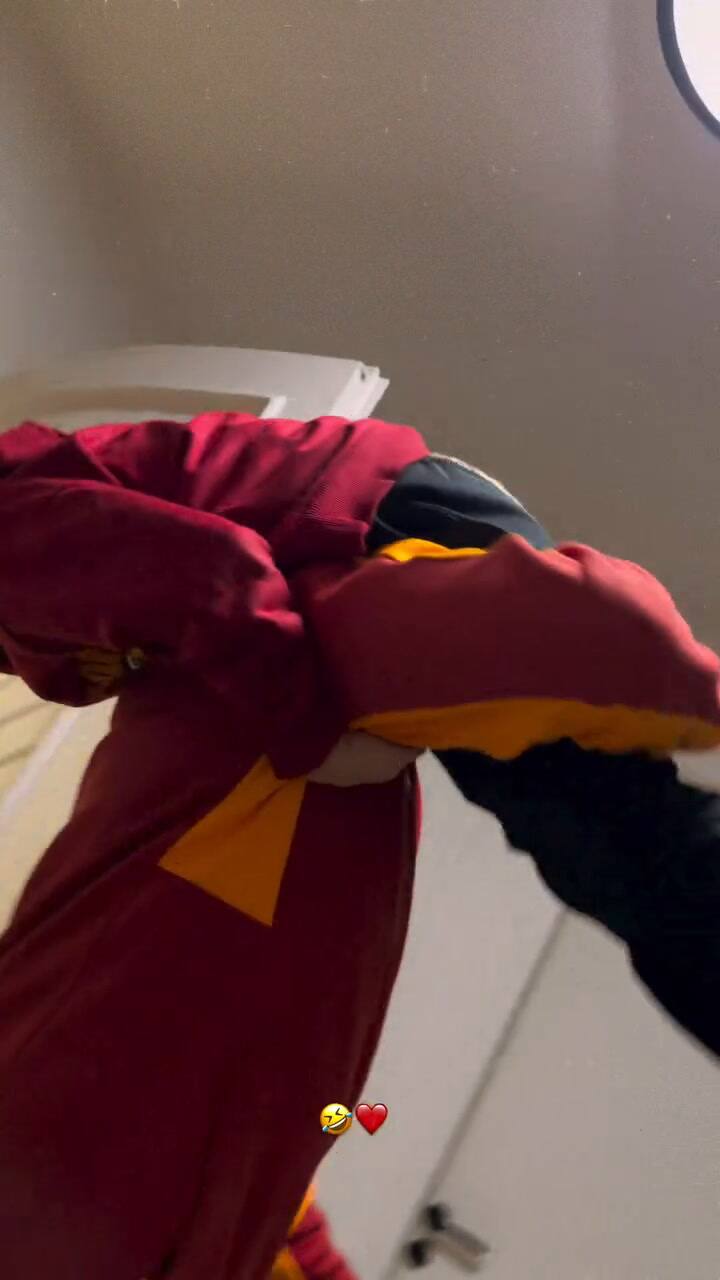 Mauro Icardi jugando con Amancio, el hijo de la China Suárez