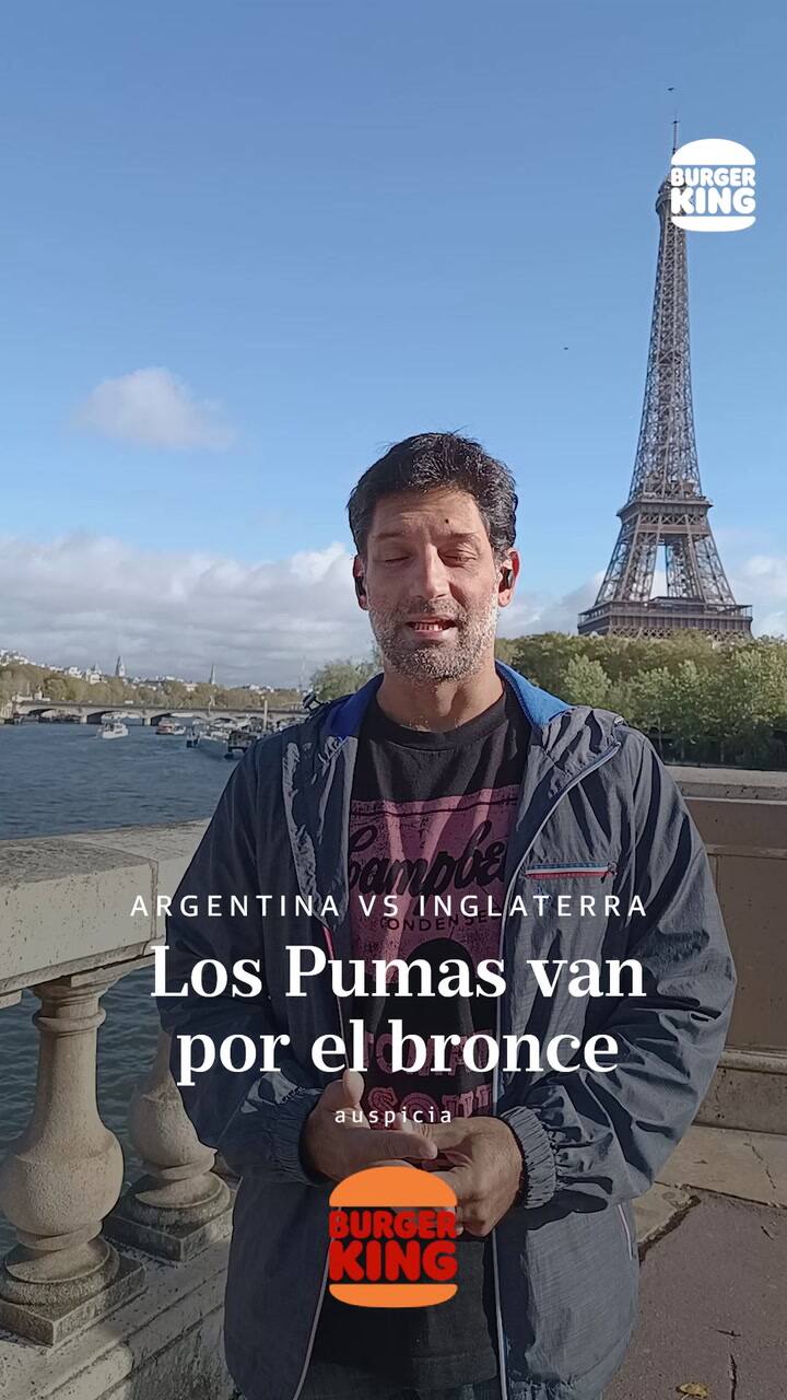 Los Pumas van en busca de la medalla de bronce contra un imponente Inglaterra