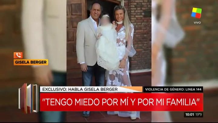 Gisela Berger contra Daniel Scioli