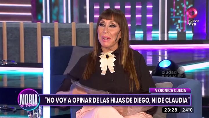 Moria Casán incendió a Verónica Ojeda delante de Mario Baudry