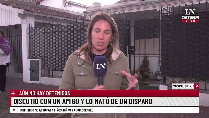 Discutió con un amigo y lo mató de un disparo