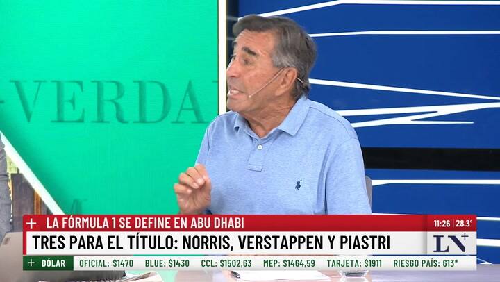 Cocho Lopez en dialogo con LN+