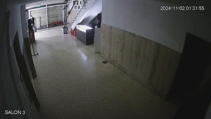 Nuevo video del ataque a la sede de la Comisión Nacional de la UCR