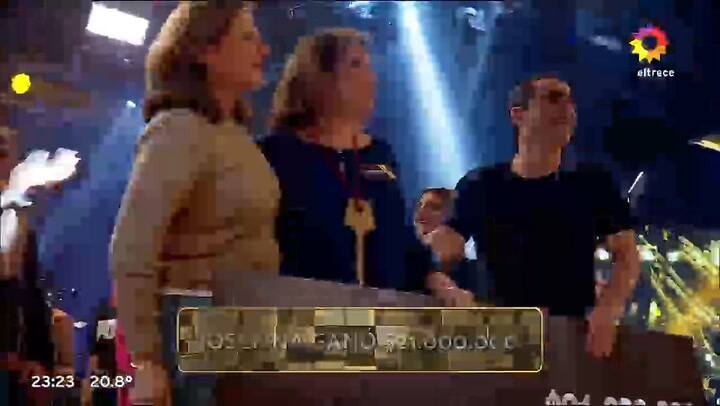 Josefina gano $21.000.000 en Los 8 escalones