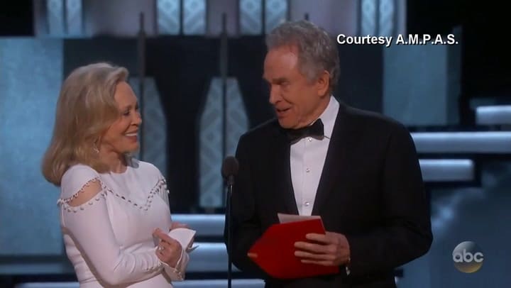 Oscar: la secuencia completa de la confusión entre La La Land y Luz de Luna