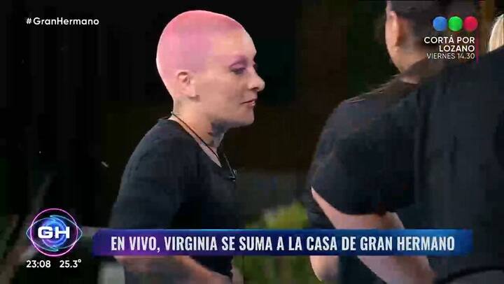 La reaccion de Furia al ver entrar a Virginia, la nueva participante de Gran Hermano
