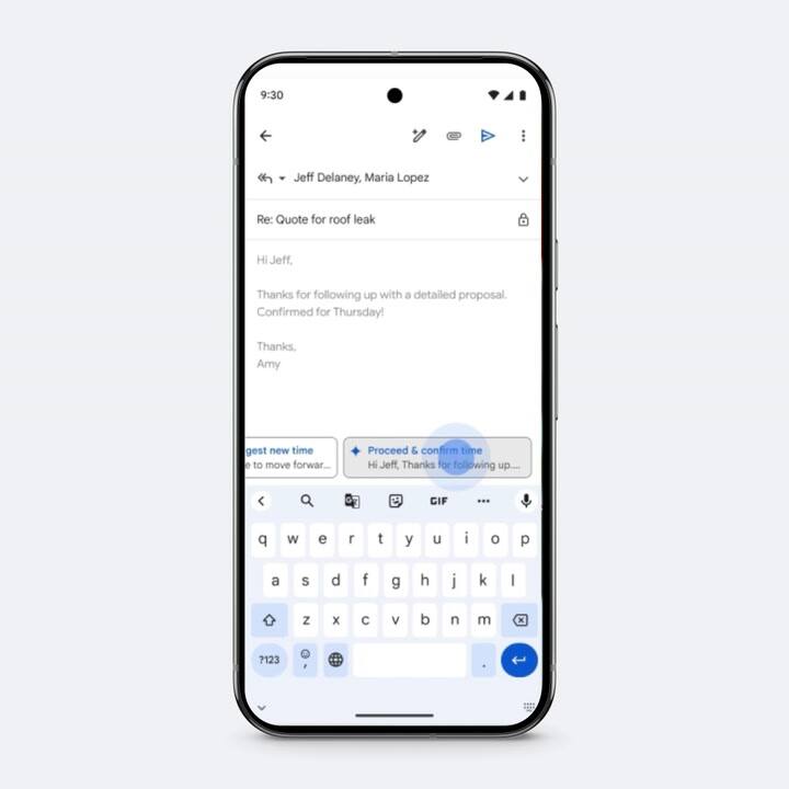 Respuestas contextuales inteligentes en Gmail con Gemini