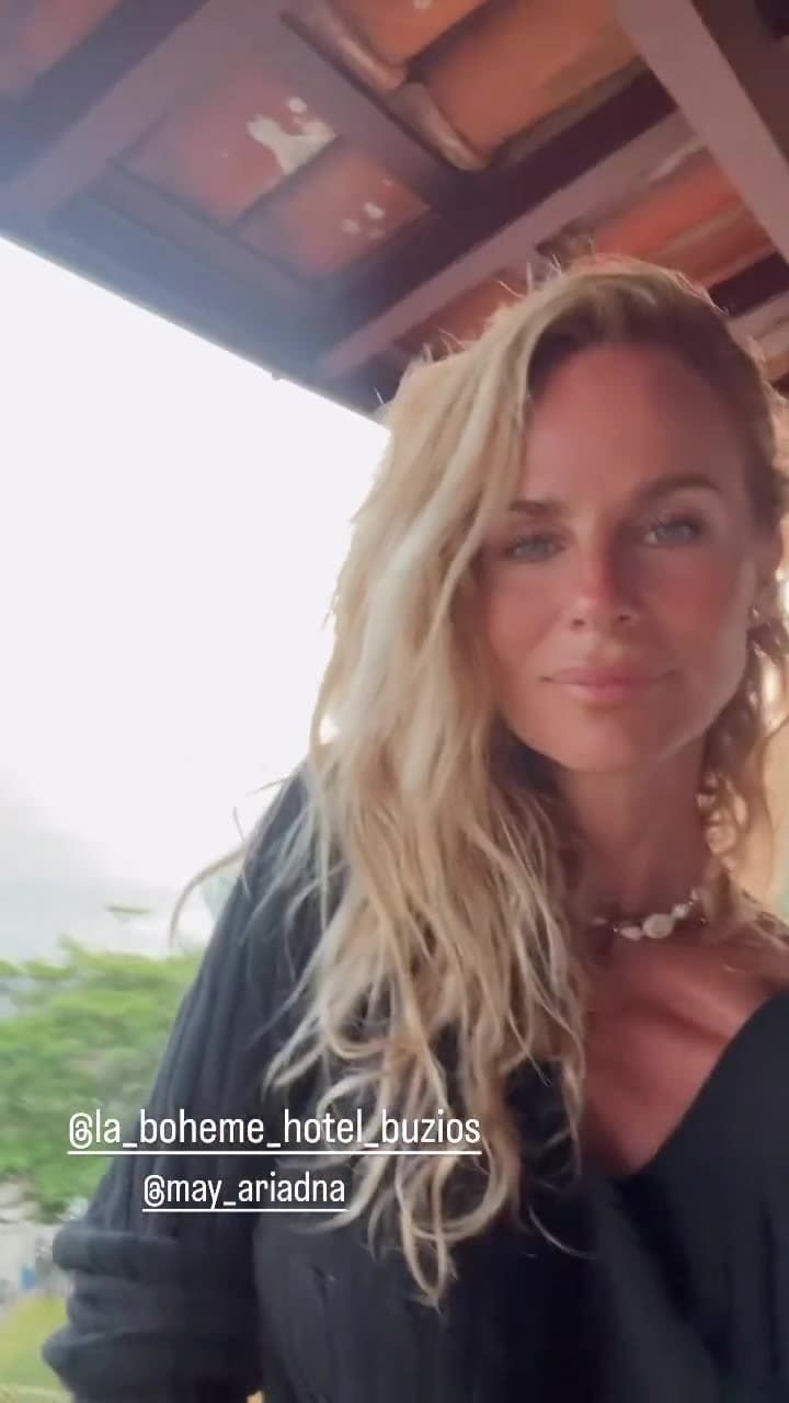 Sabrina Rojas mostró la intimidad de sus vacaciones en Brasil