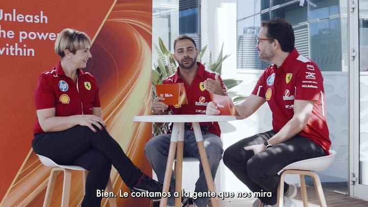 Grego Rosello y Germán Pauloski entrevistaron a Valeria Loreti de Shell