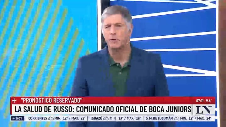 LN+: el estado de salud de Miguel Angel Russo