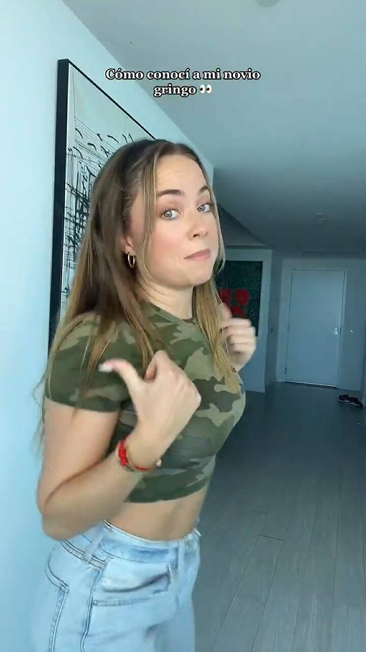 Contó cómo conoció a su novio 'gringo' y muchos enloquecieron