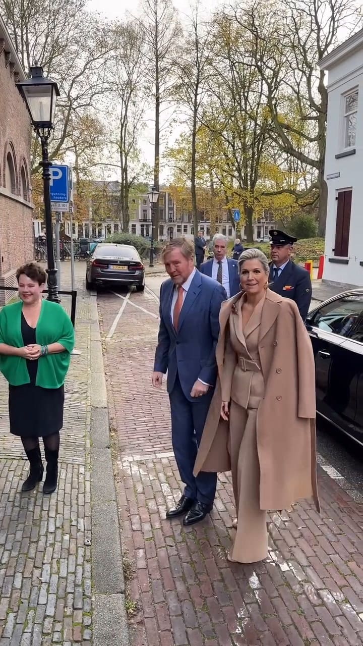 El look otoñal de la reina Máxima Zorreguieta que causó furor