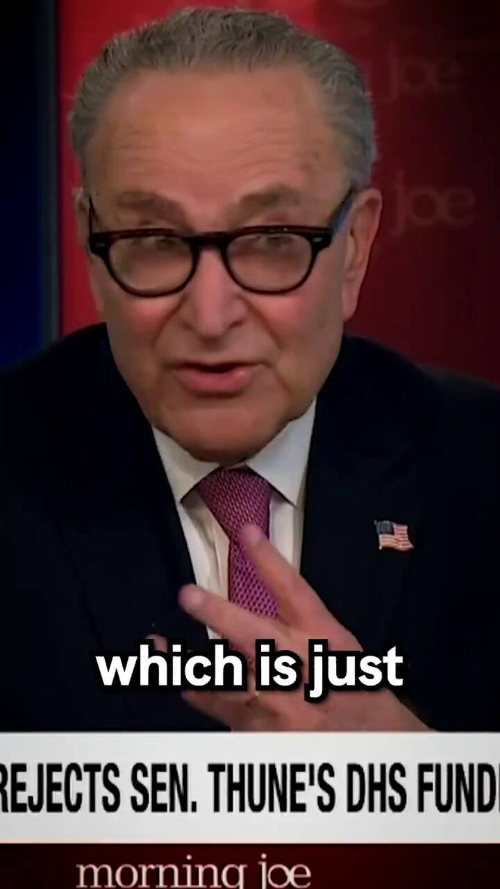 Las críticas del líder de la minoría del Senado a la gestión de Trump sobre la TSA y la guerra