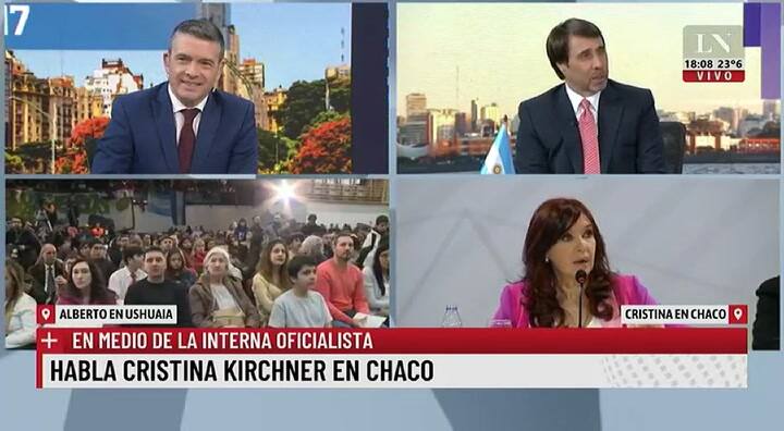 La chicana de Eduardo Feinmann contra Jorge Capitanich por la conversación con Cristina Kirchner