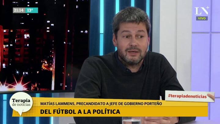 Matías Lammens: 'No soy Kirchnerista y no conozco a Cristina ni a Máximo'