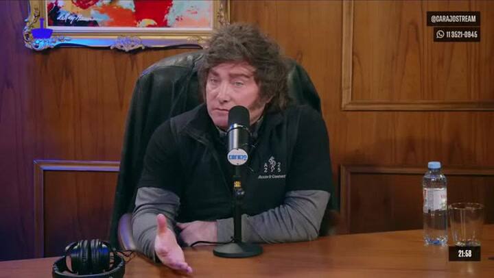 Milei habla sobre sus charlas filosóficas con Alejandro Fantino