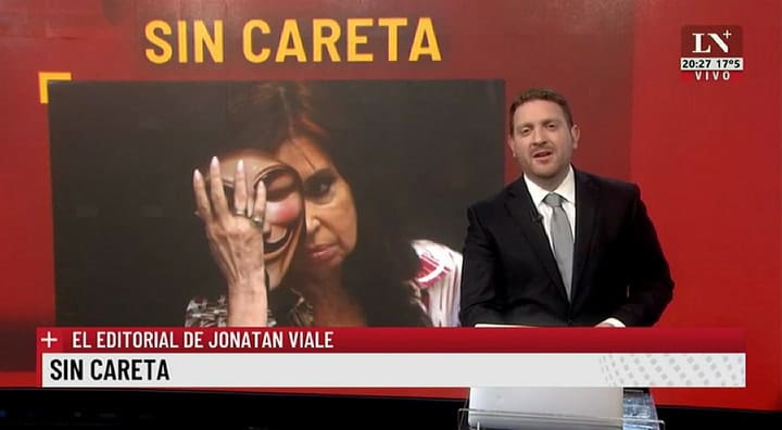 Sin careta. El editorial de Jonatan Viale.