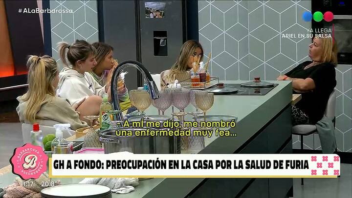 Gran Hermano: Virgina rompio en llanto por Furia