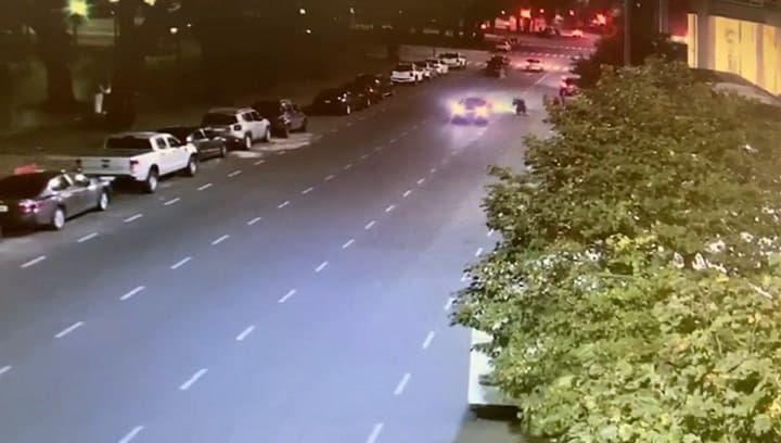 Así fue la fuga de Salvio después de atropellar a su exesposa