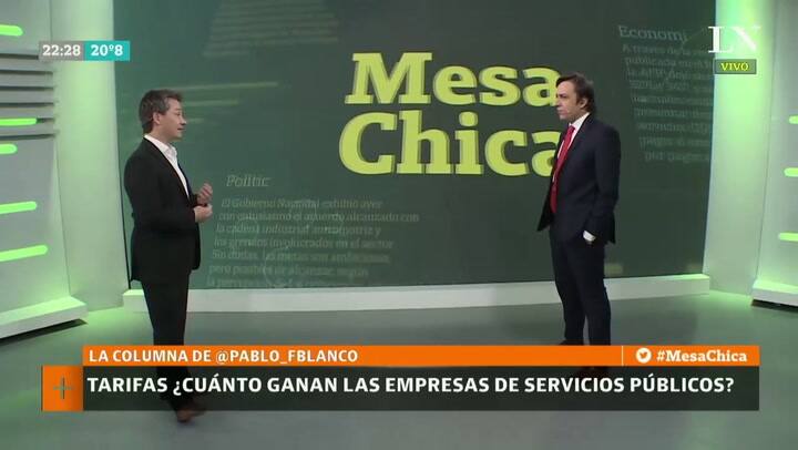 Polémica por las tarifas: cuánto ganan las empresas de servicios públicos
