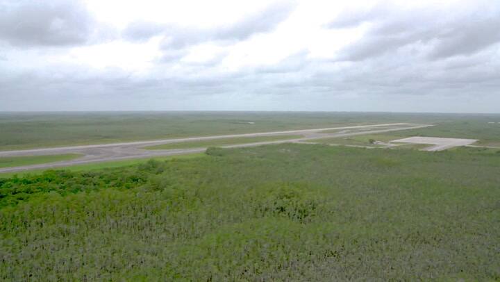 Así es el alcatraz de los caimanes, el aeropuerto abandonado que quieren volver centro de detención de migrantes de ICE