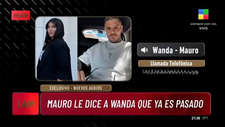 La fuerte frase que le dijo Icardi a Wanda Nara