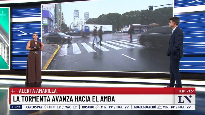Avanza la tormenta en el AMBA
