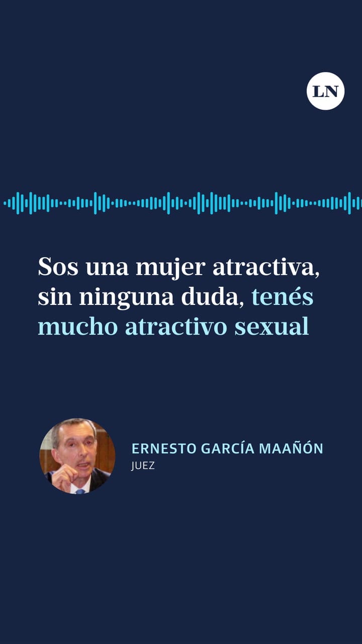 "Tenés mucho atractivo sexual". El audio del juez Ernesto García Maañón.mp4