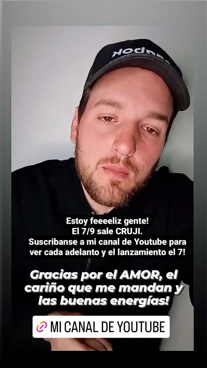 El hijo de Gilda se lanza como cantante