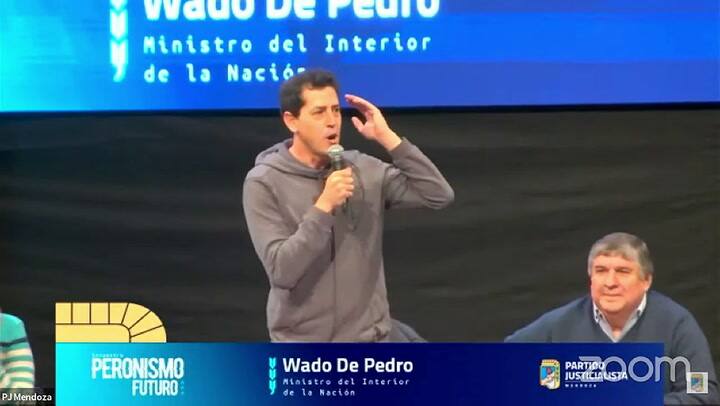 El PJ se reunió en Mendoza: estuvieron Axel Kicillof, Eduardo de Pedro y Sergio Massa