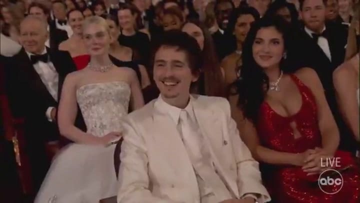 El palito de Conan O’Brien a Timothée Chalamet en los Oscar