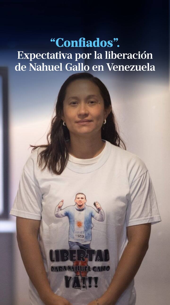 Liberación de presos políticos en Venezuela: expectativa por Nahuel Gallo
