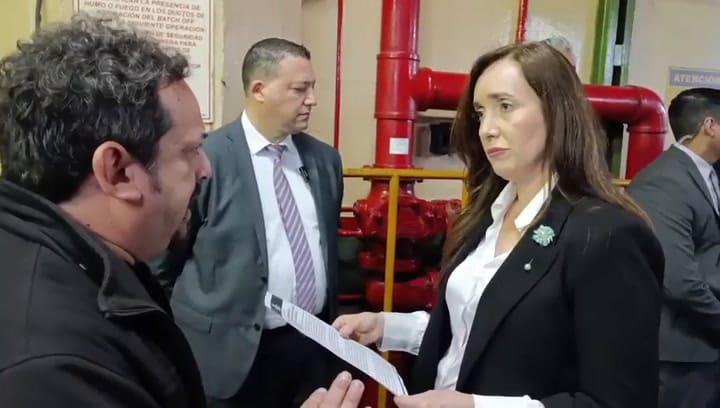 El intercambio entre Villarruel y el sindicalista Alejandro Crespo