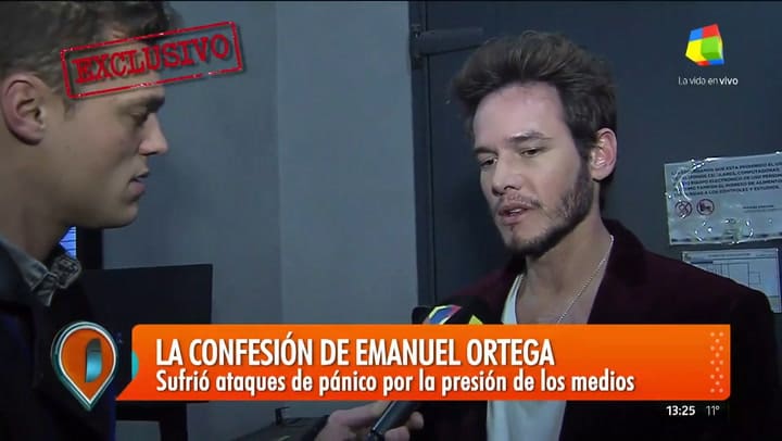 Emanuel Ortega confirmó su separación de Ana Paula Dutil - Fuente: América TV