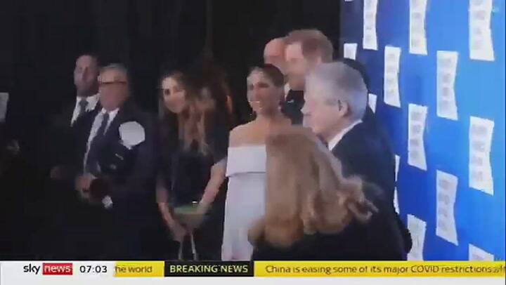 El incómodo momento que Harry y Meghan vivieron antes del estreno de su serie de Netflix