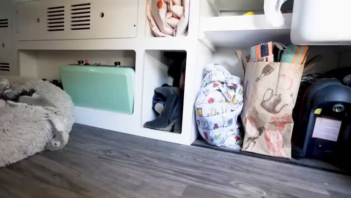 Así es la van por dentro