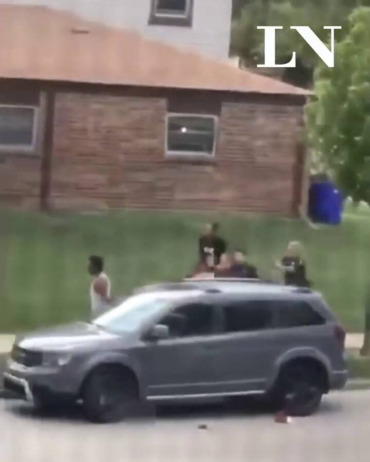 Así le dispararon al afroamericano Jacob Blake