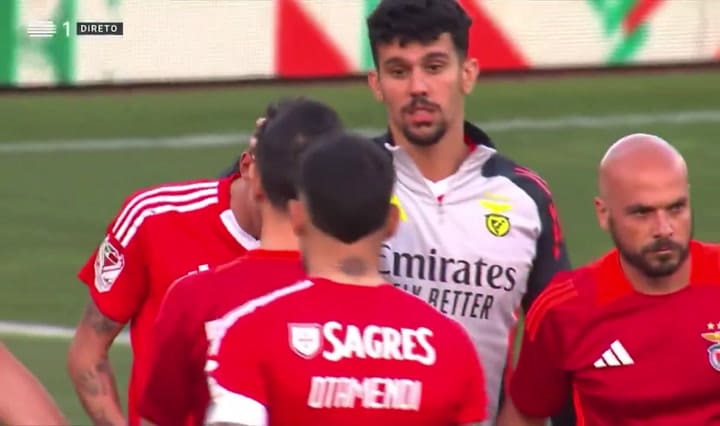 La angustia de Di María tras perder la final contra el Sporting Lisboa