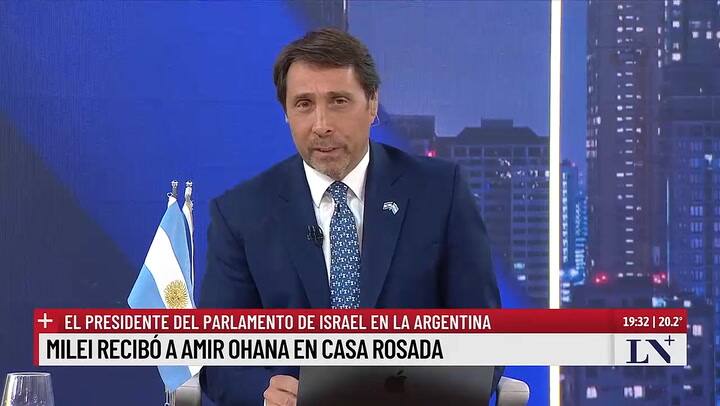 Anmir Ohana, presidente del Parlamento de Israel