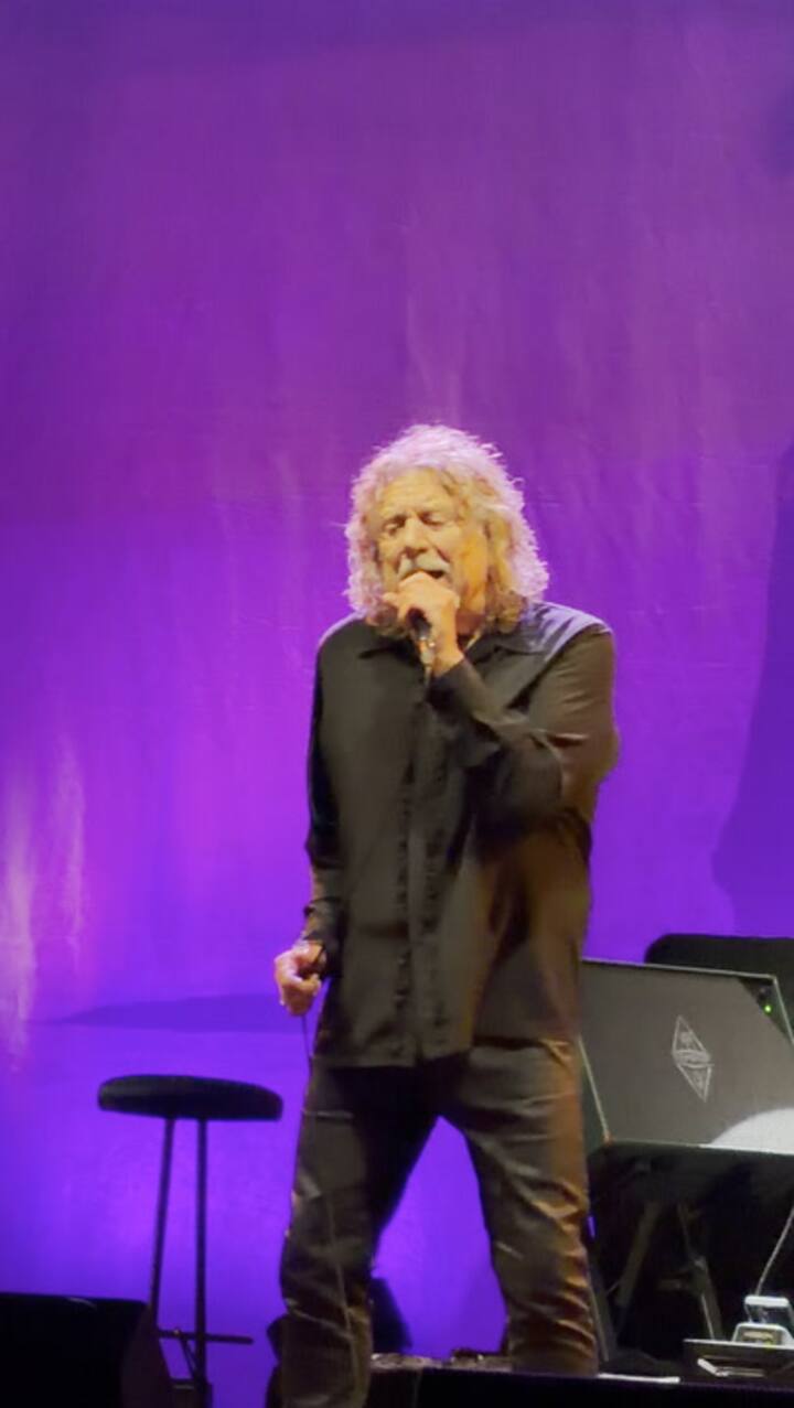 Robert Plant interpretó “Rock and Roll” en el Gran Rex