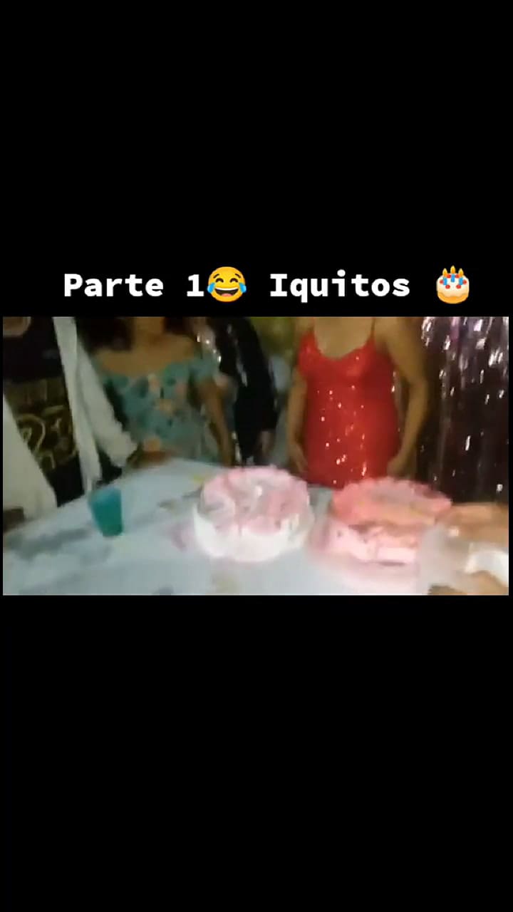 Festejó su cumpleaños pero el techo de su casa se derrumbó y arruinó la celebración