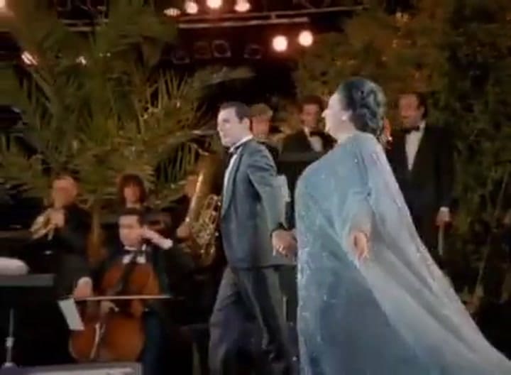 Freddie Mercury y Montserrat Caballé - Barcelona - 1987